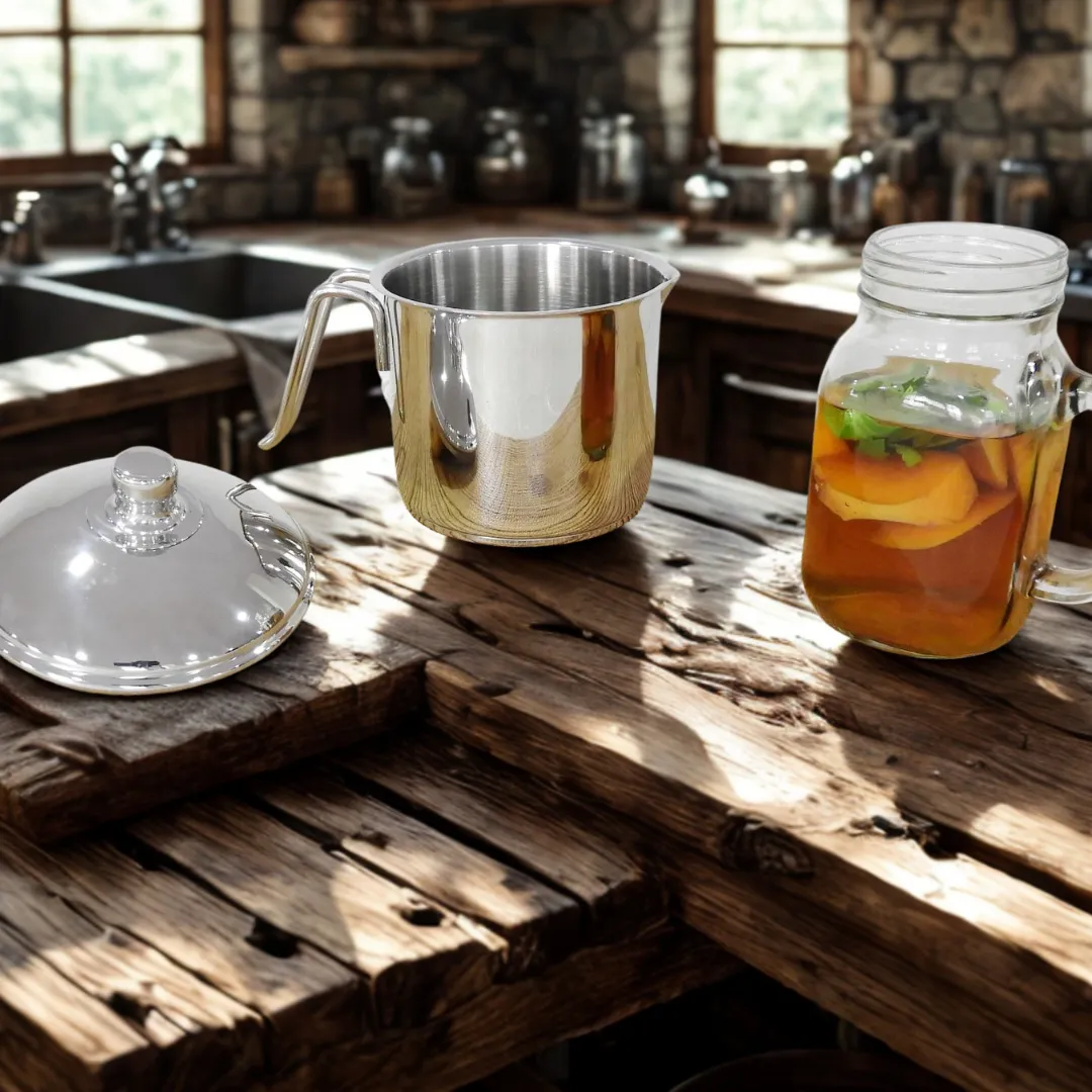 Jarro Juno Premium | Cocina Saludable de Acero Inoxidable Quirúrgico ISALUE